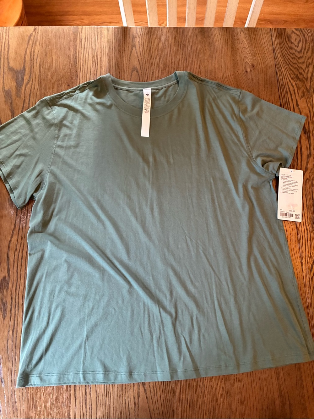 lululemon athletica All Yours Tee (Cotton) Sz 14 NWT